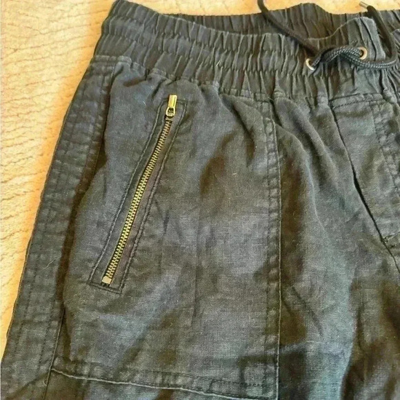 Athleta woman’s 100% linen flowy joggers size 8 - Picture 1 of 6